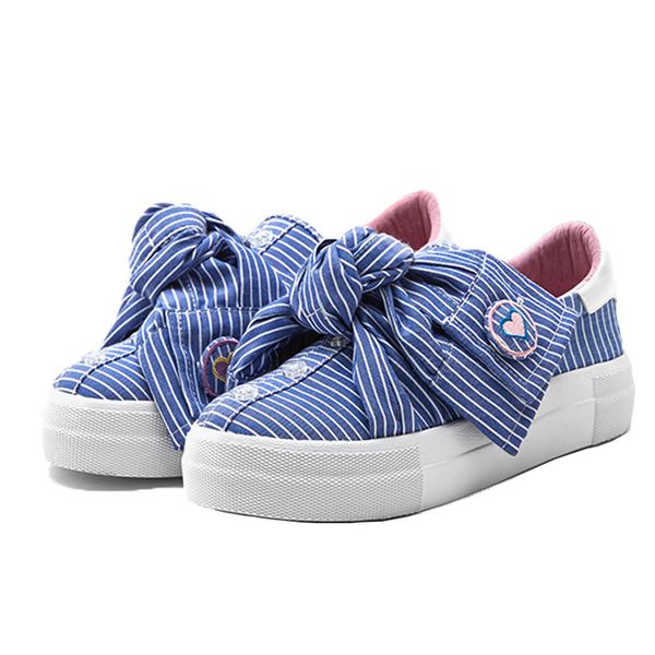 

2019 designer striped espadrilles women bow striped oxford shoes thicken bottomed flats woman platform creepers bowknot loafers, Black