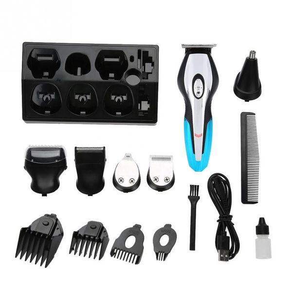 

4 in1 rechargeable hair trimmer waterproof wireless electric shaver beard nose ear shaver hair clipper trimmer tool