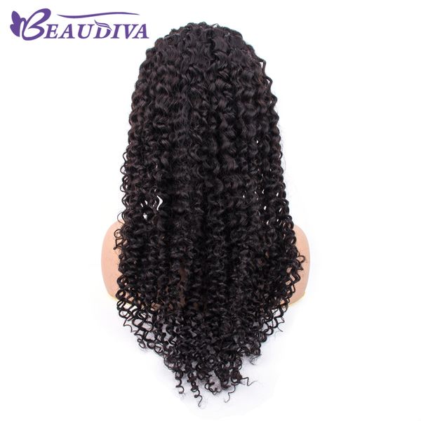 

lace beau diva человеческих волос передних парики шнурок 13x4 фронтальной кудрявый фигурной remy перуанского волос шнурок фонтал парики для, Black;brown