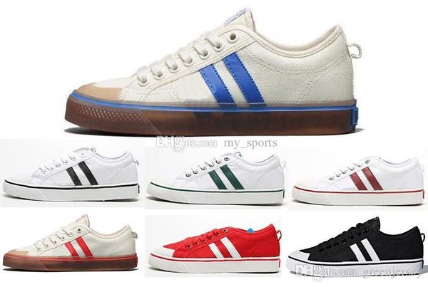 

nizza stan smith lo casual shoes white black red women men lace up str fashion luxury hombre shoes