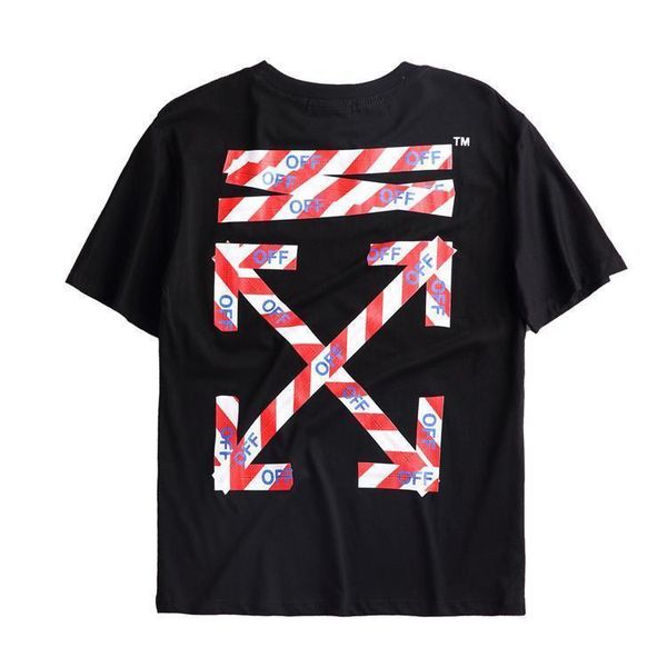 

summer new style off 18ss white taipei qualified red cordon jj lin couples short sleeve t-shirt54245