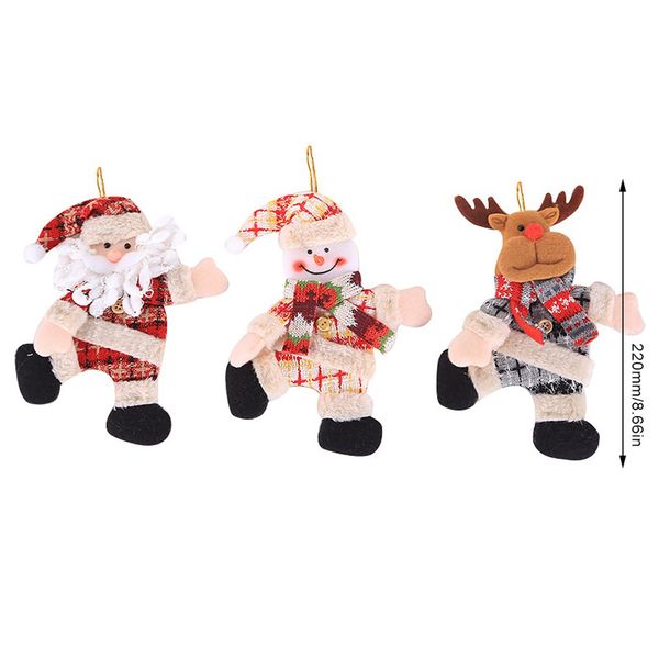 

christmas decorations festive decoration non-woven christmas pendant felt creative christmas doll ornaments