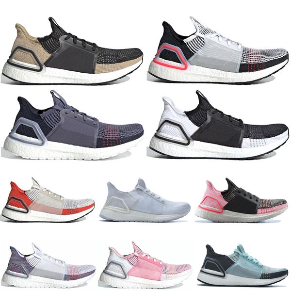 

2020 primeknit ultra 5.0 ub 19 running shoes refract laser red true pink women and men athletic sports sneaker mens trainer 36-45, White;red
