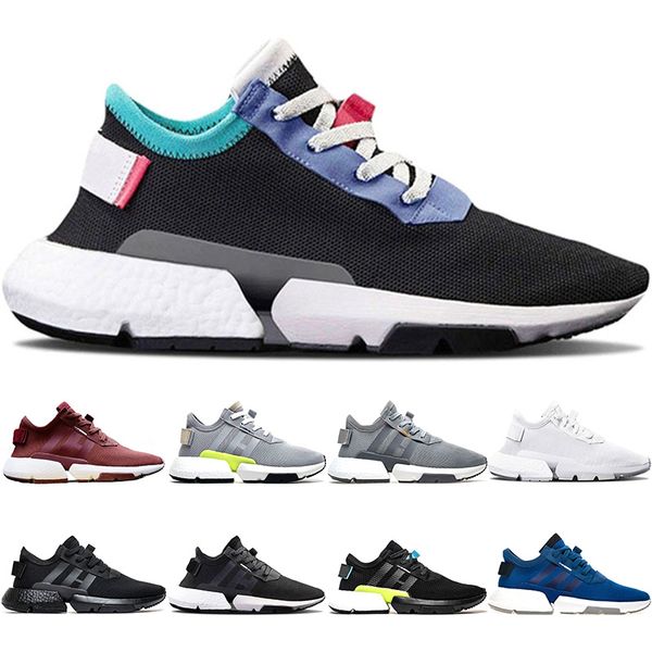 

P.O.D-S3.1 System Sports Running Shoes Men Women Triple Black White Cool Grey OG Trainer Designer Sport Sneaker Cheap Size 36-47