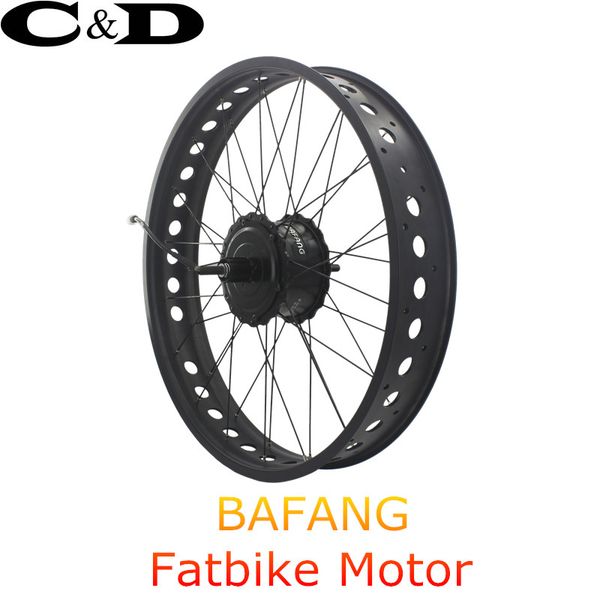 

cassette fat bike e-bike kit electric bike conversion kit motor 26" wheel bafang brand rmg06