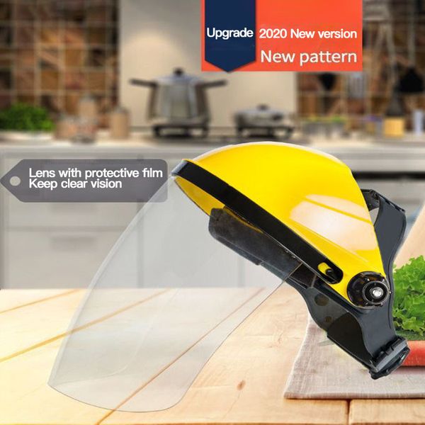 

protective flame cutting grinding fog dust proof full face cover visor shield windproof full face shield screen motor helmets