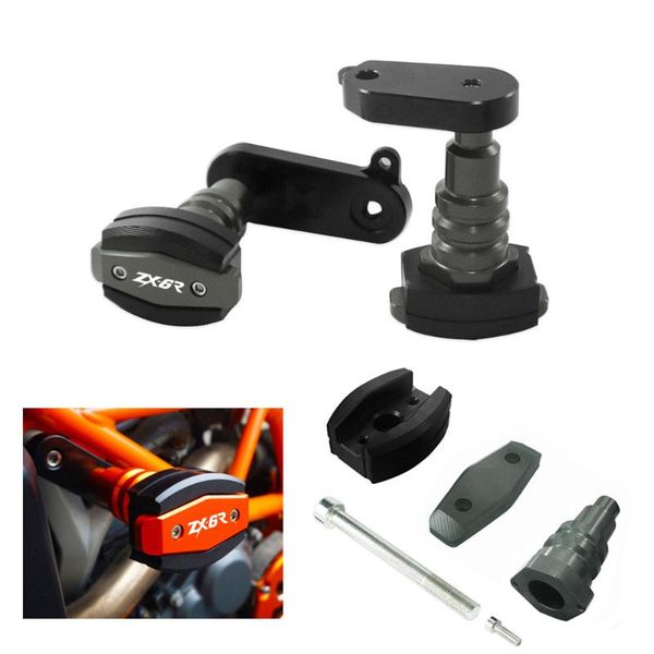 

for ninja zx-6r zx6r zx636 09-2012 motorcycle falling protection frame sliders fairing guard anti crash pad protector