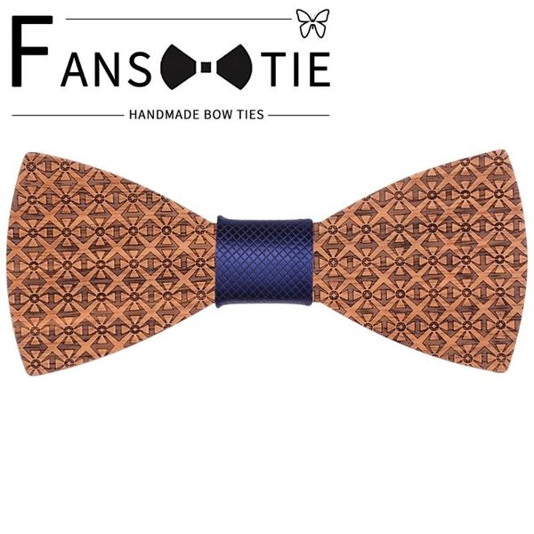 

red bule classic 100% soild wooden mens bow ties new design neck ties for men formal business wedding party gravatas wood bowtie, Black;blue