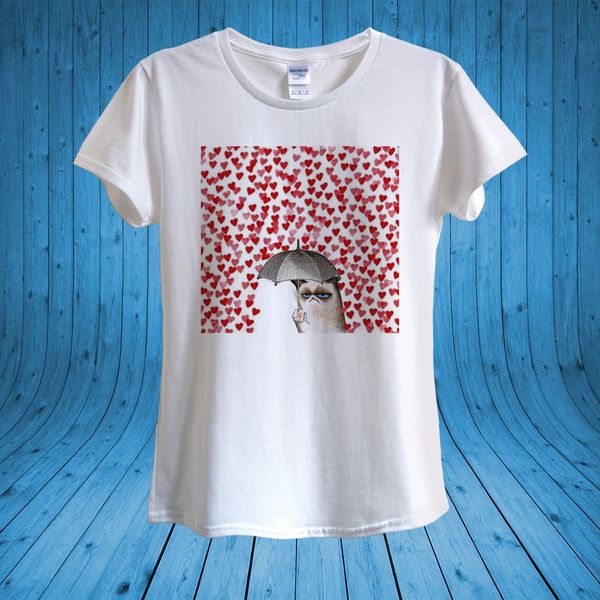 Al Grumpy Cat no T-shirt 100/% cotone unisex donna