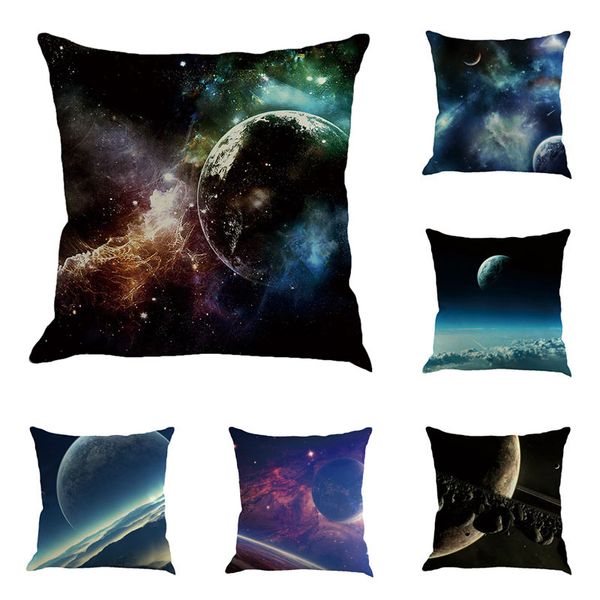 

night sky pattern наволочки декоративные сиденья подушка обложка звездное небо мягкие бросьте наволочки 45 * 45см
