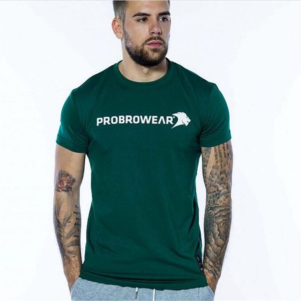 2019 Moisture Wicking Tee Tops Shirts For Men Exercise