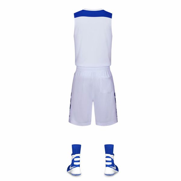 

wholesale customized men basketball uniforms,mens kits sports clothes tracksuits discount boy basketball sets with shorts a8-47, Blue;black