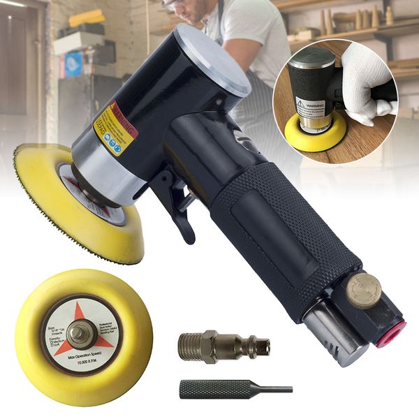 

pneumatic sanding tool straight core pneumatic polishing machine with 2 inches 3 inches grinding discs ve