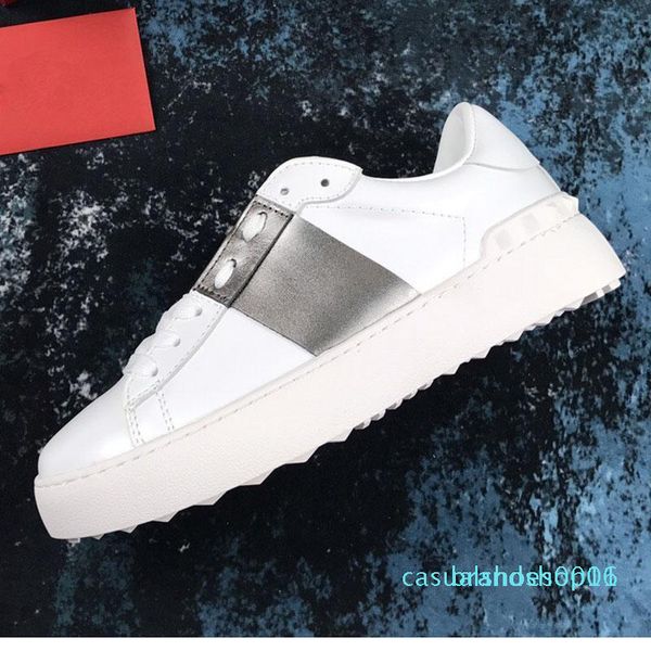 

с box 2019 скидка обувь chaussures моды роскошная женская белый черный обуви кроссовки мужчины женщины повседневная c16, Black