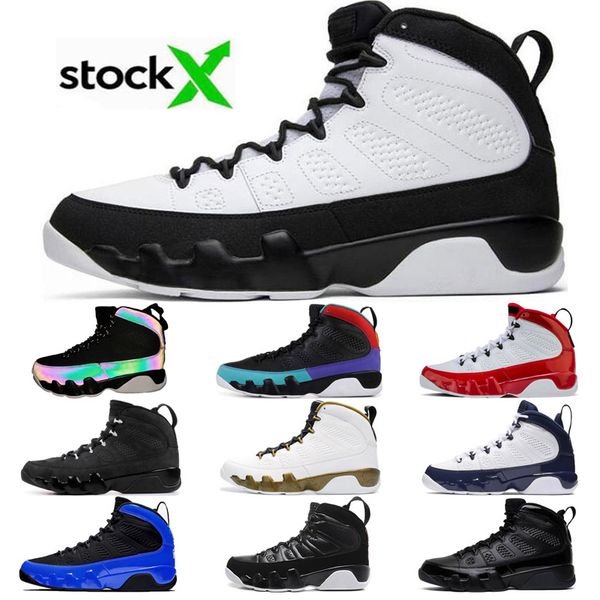 

2020 gym red racer blue citrus 9 ix 9s chameleon basketball shoes dream it unc la oreo bred space jam men sports sneakers