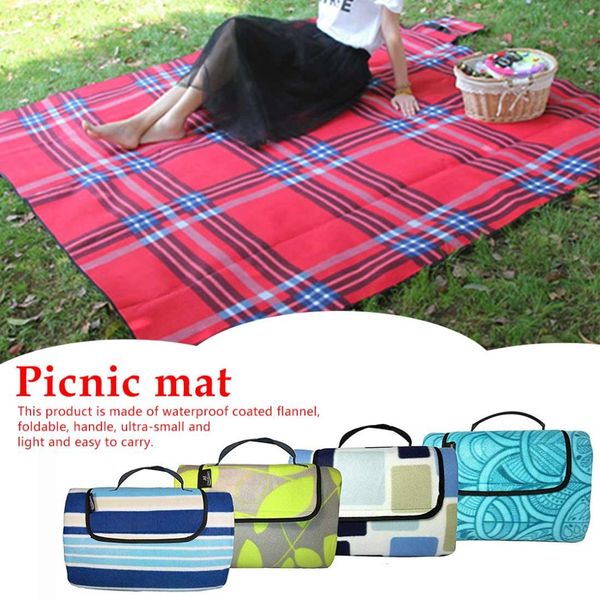 

camping mat hiking beachpad outdoor 2x2 large moisture pad picnic mat outdoor picnic spring pad waterproof thickening widening