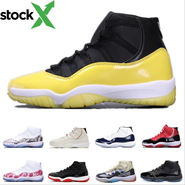 

2020 new 11 xi basketball shoes men white olympic concord gamma blue varsity red navy gum training sneaker metallic gold designer sneakers