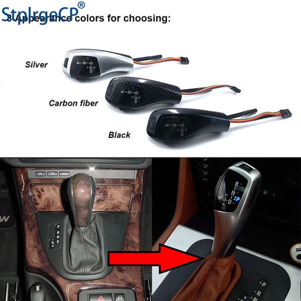 

auto car led gear shift knob shift selector lever for x5 2004 2005 2006 e53 facelifted automatic accessories