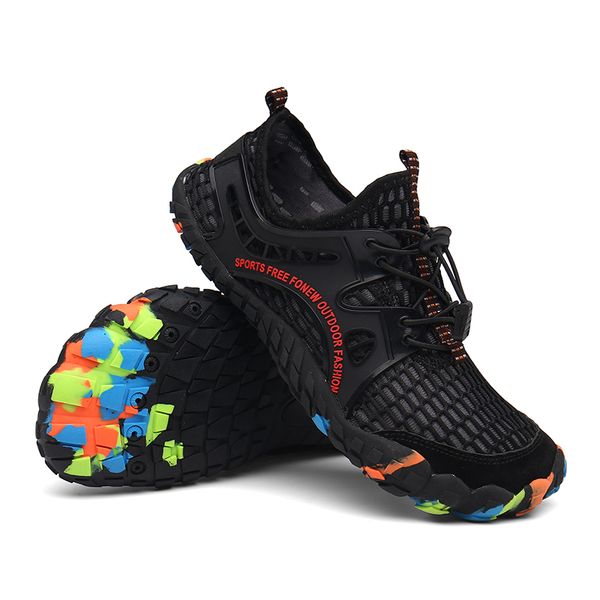 

aqua shoes soft comfortable breathable quick dry diving beach water shoes lightweight elastic shockproof hiking sneakers