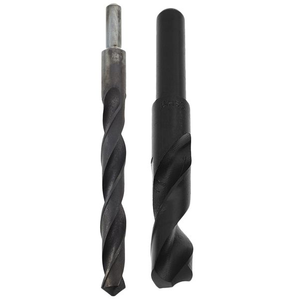 

2pcs reduced 1/2 inch straigth shank electric hss twist drill bit tool - 16mm & 19mm