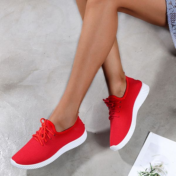

vertvie outdoor women casual shoes breathable walking mesh flat shoes sneakers women 2019 vulcanized tenis feminino, Black
