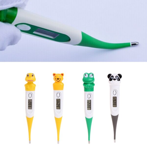 

ootdty cartoon home electronic digital lcd fever medical thermometer baby body temperature