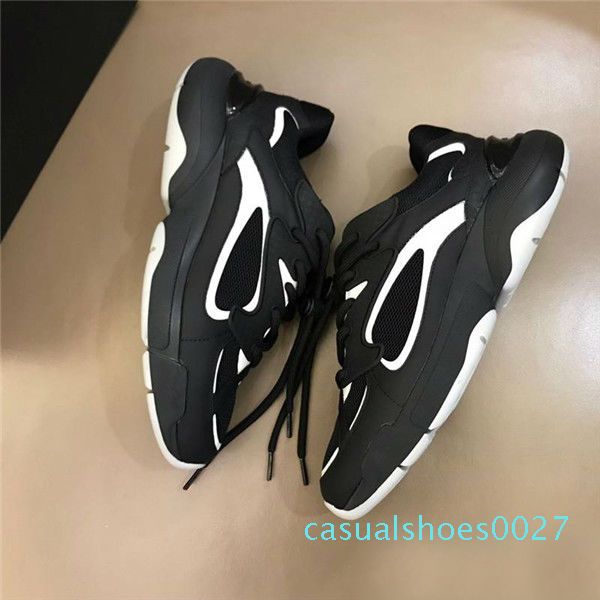 

wholesale sneaker vintage low sneakers 4m mens designer shoes dad running shoes fashion rhytonsneaker sports womens trainers baskets c27, Black