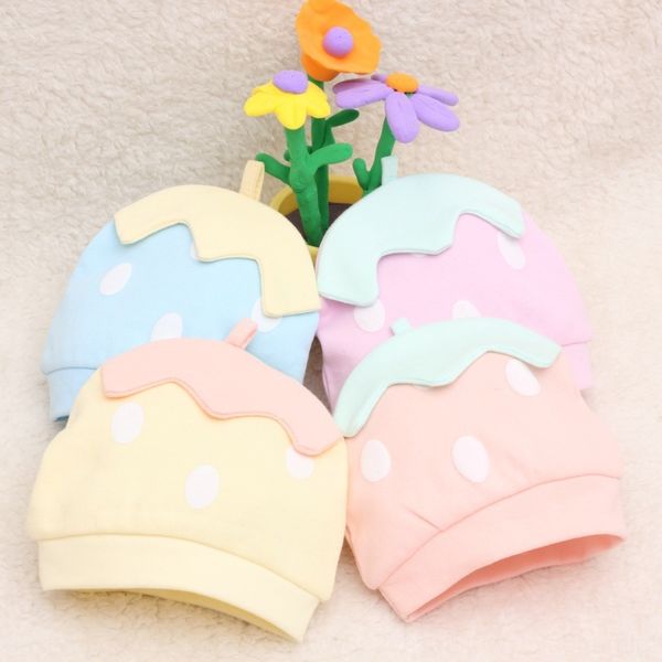 

products newborn tire infant cotton molding children strawberry cap cap strawberry baby hat baby hat, Yellow