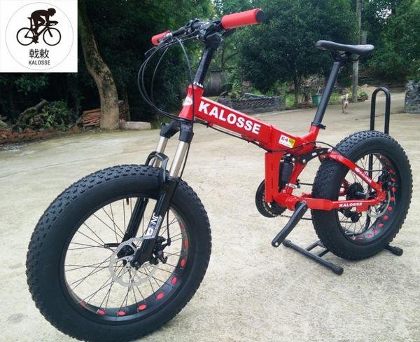 

bikes kalosse 21/24 speed child beach bike frame aluminum 20*4.0 tires snow mountain bicycle ,