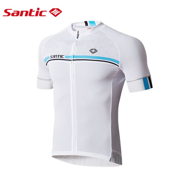 

racing jackets santic cycling jersey pro team men summer mtb road bike breathable cozy bicycle dh clothing 4 colors, Black;red