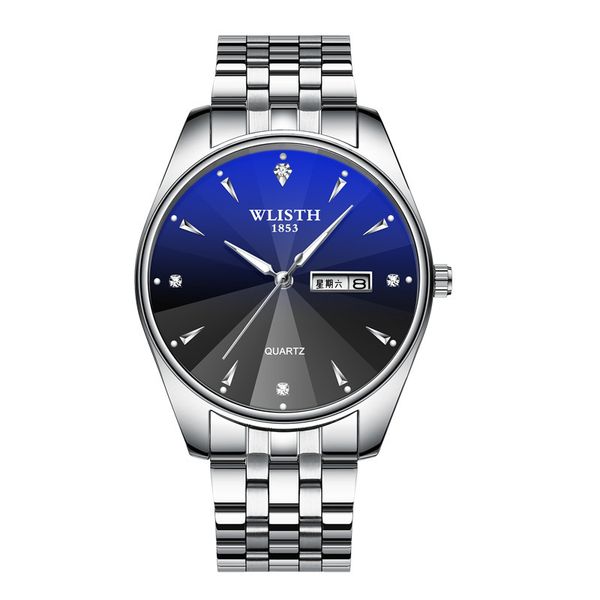

2019 lovers wrist watch thin section student wrist watch male waterproof quartz s520, Slivery;brown