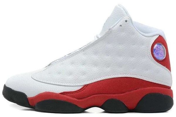 

new 13 mens basketball shoes 13s black cat bred black true red history of flight dmp sports shoe women sneakers with box 10ct