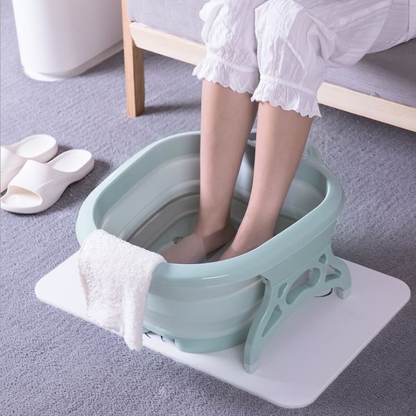 

1 pcs Creative High Quality Roller Folding Massage Soaking Feet Basin Comfy Wash Spa Home Use Pedicure Care Relax Foot Barrel