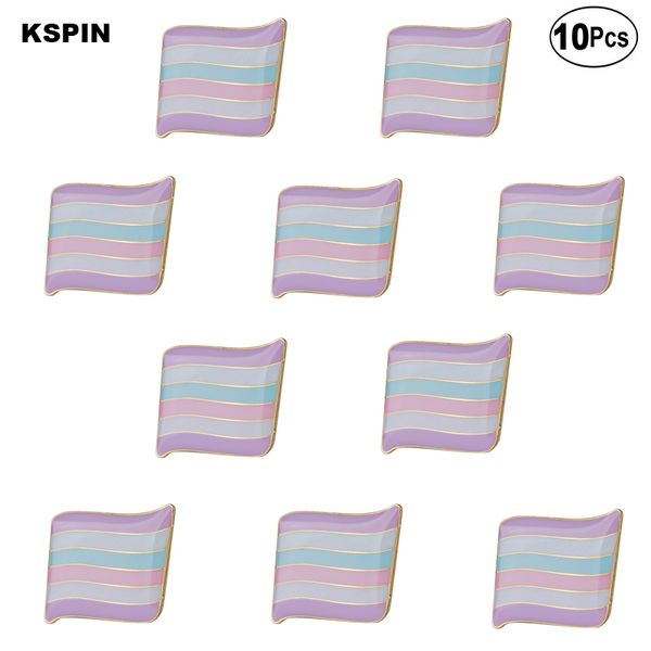 

interpride flag lapel pin flag badge brooch pins badges, Gray