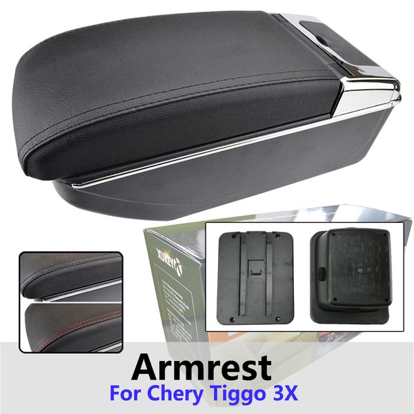 

xukey central console armrest for chery tiggo 3x car styling content storage box tiggo 2