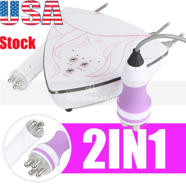 2 In1 Mini multipolare RF Lifting Face Massager Macchina per rassodare la pelle 2019 Dispositivo di bellezza per il ringiovanimento della pelle del viso a radiofrequenza RF