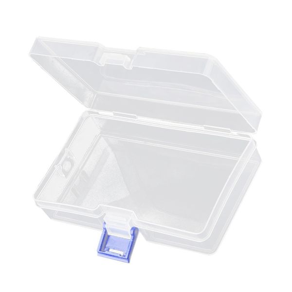 

nail art tool storage organizer case transparent beads jewelry container box