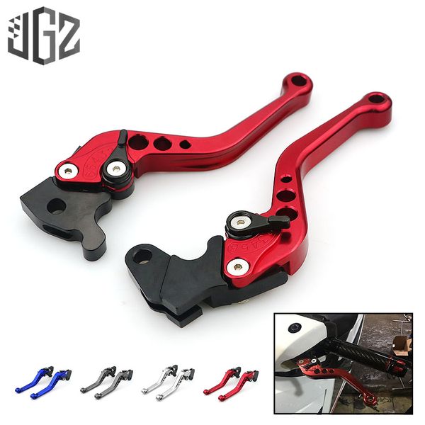 

motorcycle cnc aluminum adjustable handlebar brakes clutch levers for yamaha ybr150 fz15 motorbike lever modified accessories