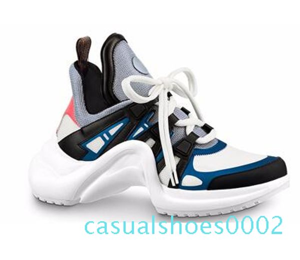 

2018 fashion height increasing archlight sneakers runway shoes woman thick platform creepers female casual flats tenis feminino c02, Black