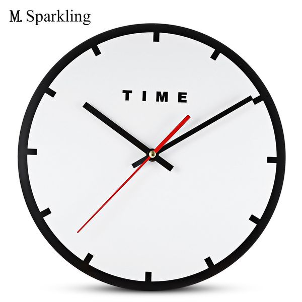 

m.sparkling acrylic minimalism mute wall clock for home office