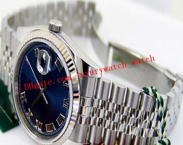 

super quality 17 style luxury wristwatch 116334 116333 116234 126300 116231 unworn steel bracelet 41mm automatic fashion men's watches, Slivery;brown