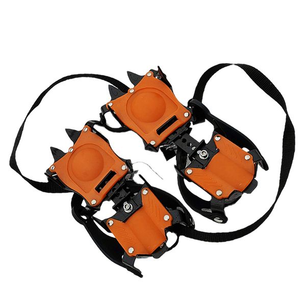 

nonskid claws grips crampons ice cleat spikes crampons nail anti slip shoe cover