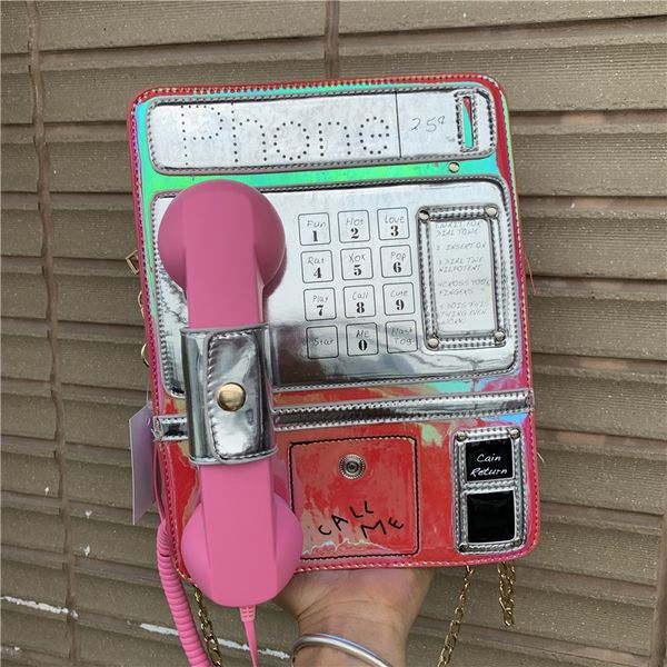 

новая мода рука стиль лазера градиент цвета pu девушка цепь бумажник мешка плеча посыльного вскользь мешка бумажника женщин