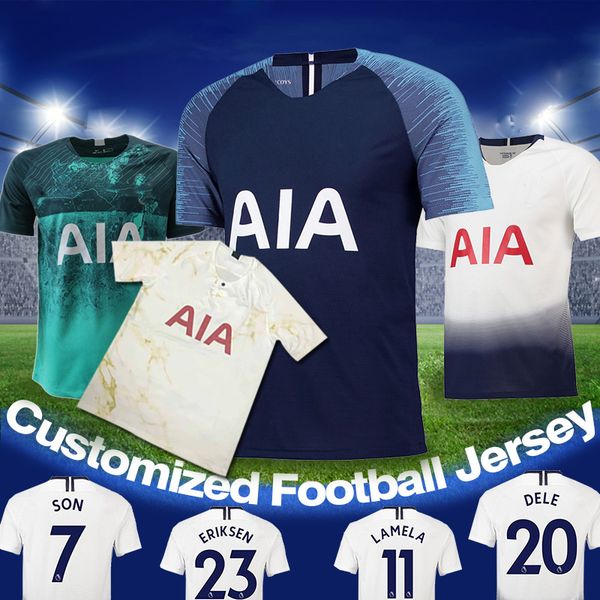 

men 8 19 Season Hot Spur 2 Trippier Jersey Men Soccer 19 DEMBELE 15 DIER 1 LLORIS 5 VERTONGHEN Football Shirt Kits Uniform