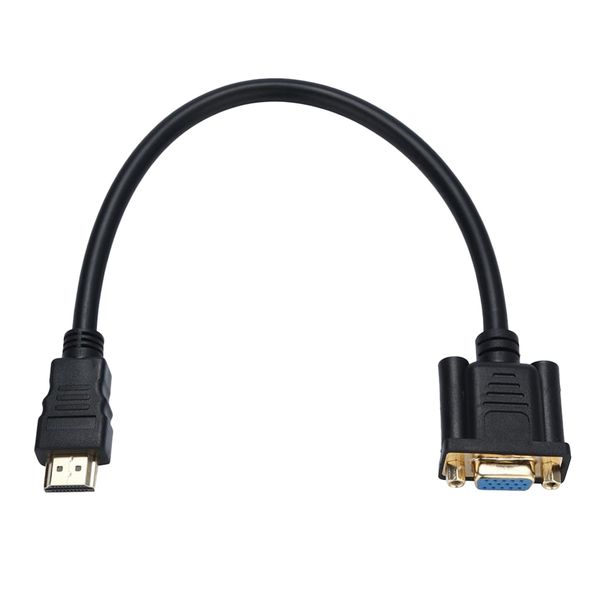 

hdtv male to vga female video a/v adapter cable for hdtv dvd