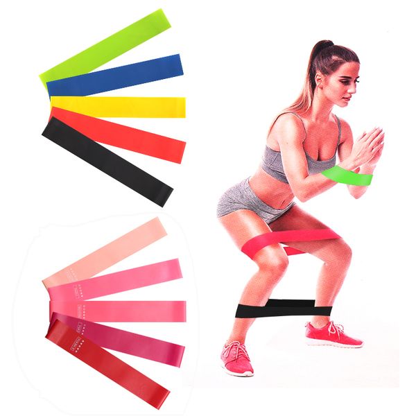 

customized elastic fitness bands crossfit sport yoga fitness gum rubber expander pilates resistance bands gym training equipment