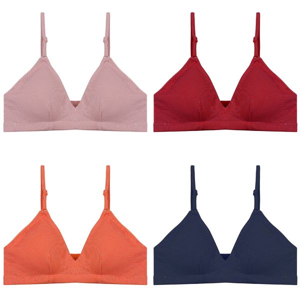 

camisoles & tanks women crop seamless soft bras ultra-thin strap wireless push up bra backless comfort underwear bralette lingerie, Black;white