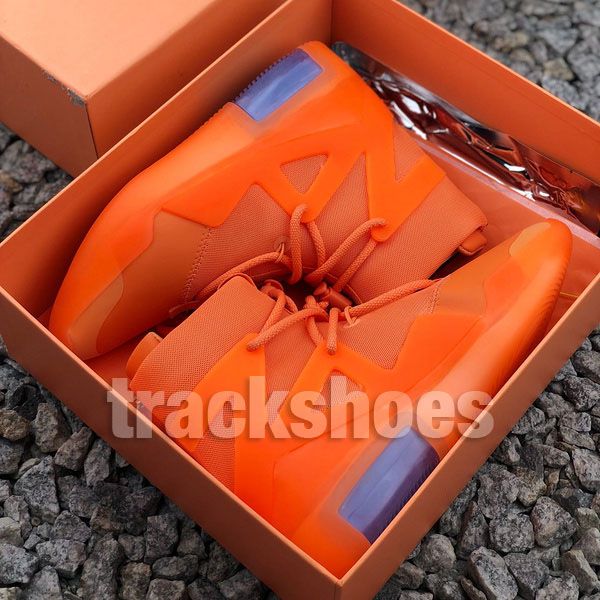 

Страх Бога 1 Мужская Спортивная Обувь Высокого Качества Модельер Зеленый Оранжев