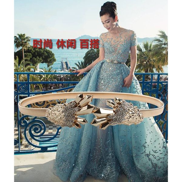 

women belt female belt slim for women angel wings design clasp front stretch metal waist elastic ceinture present, Black;brown