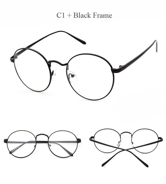 All'ingrosso- Occhiali da vista vintage per occhiali da vista per occhiali da vista in oro retrò da donna